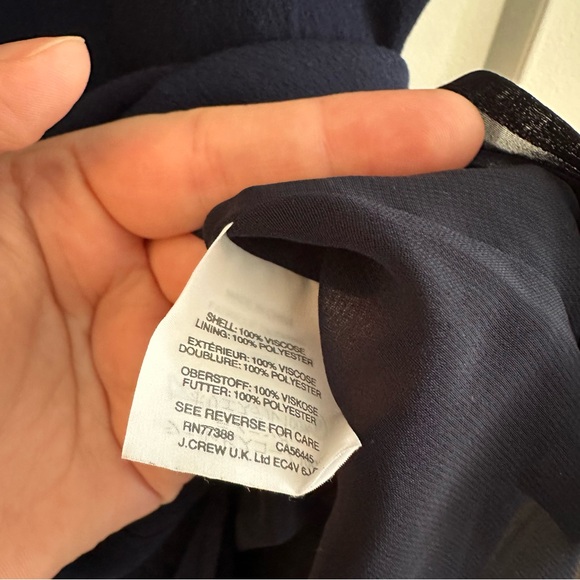 J.Crew Navy Slip Dress - Picture 6 of 6